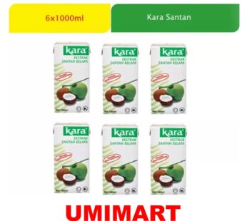 Kara Santan/Coconut Cream 1000ml x 6