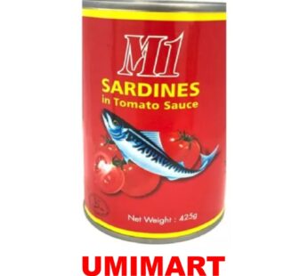 M1 Brand Sardines in Tomato Sauce 425g [沙丁鱼]