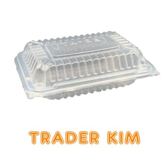 TAGE 002 Medium Disposable PP Lunch Box [ 6x 100pcs ]